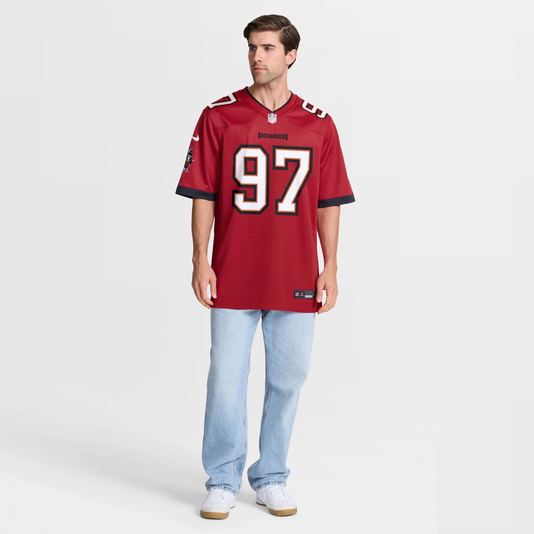 Al-Quadin Muhammad Tampa Bay Buccaneers Team Game Jersey - Red