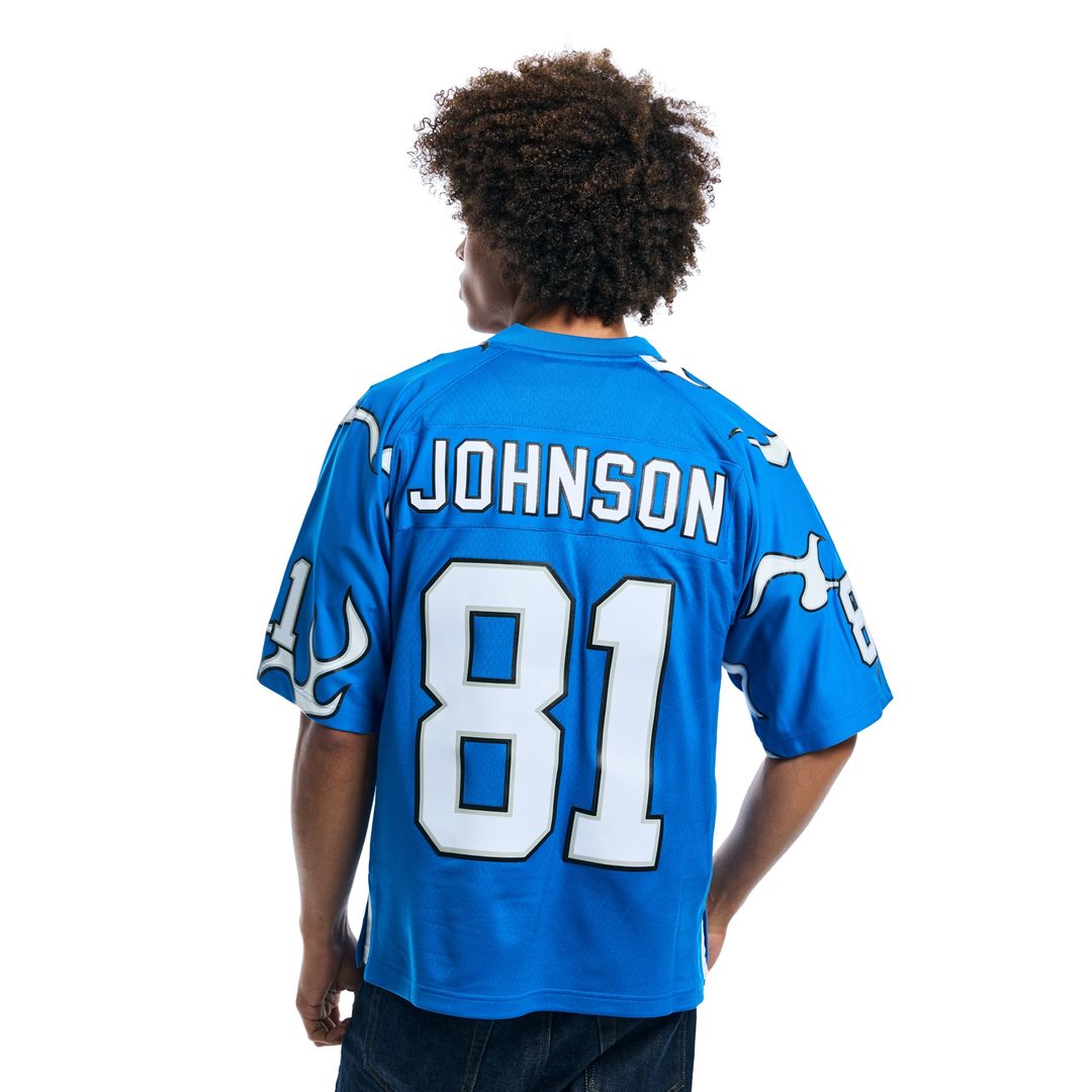 Calvin Johnson Detroit Lions x Golf Wang Unisex 2007 Legacy Fashion Jersey - Blue