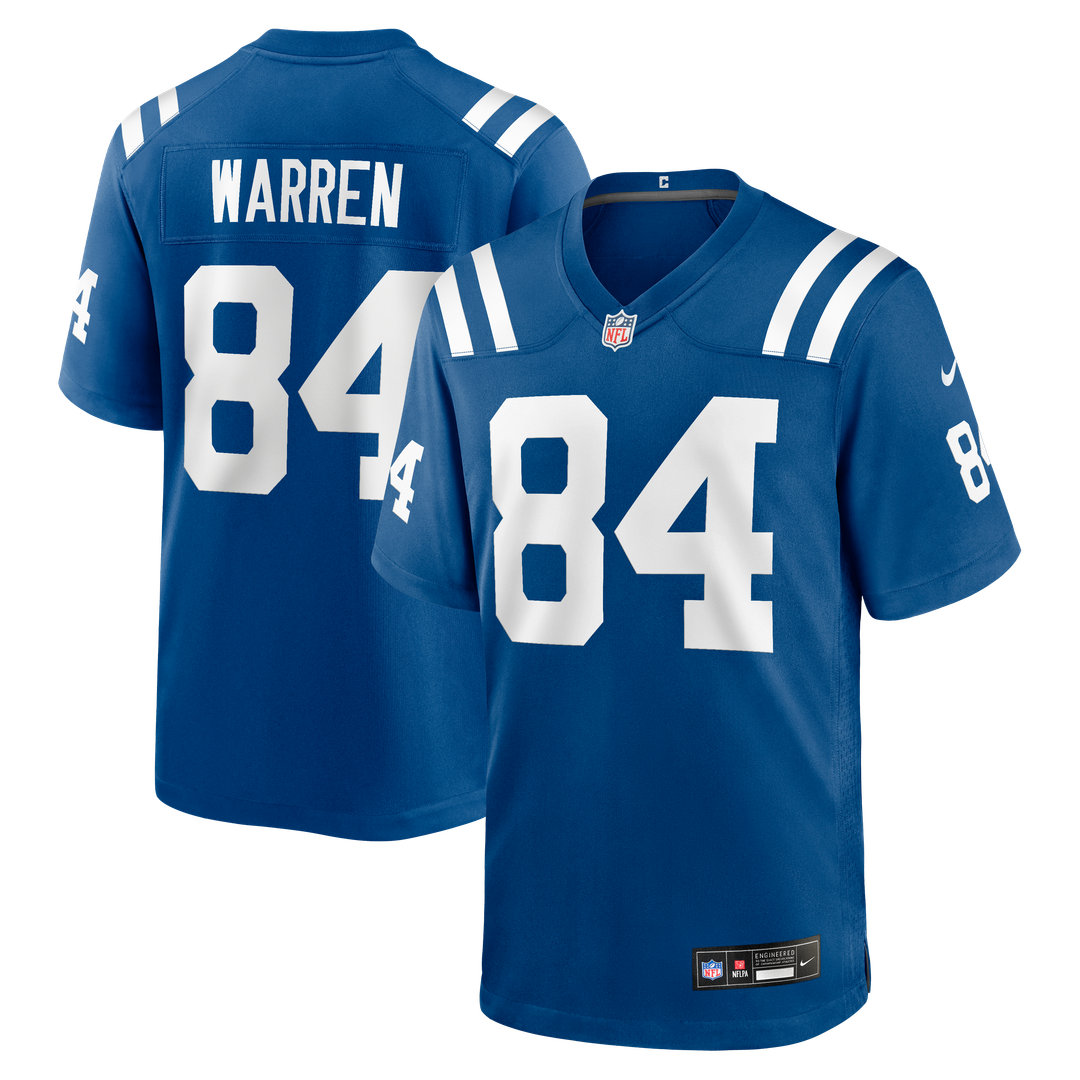Tyler Warren Indianapolis Colts Game Jersey - White