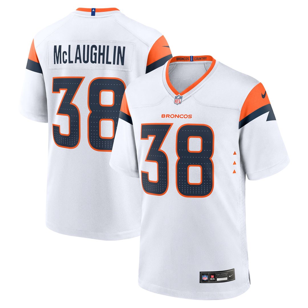 Jaleel McLaughlin Denver Broncos Alternate Game Jersey - Navy