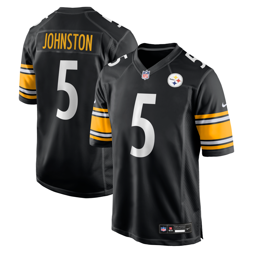 Cameron Johnston Pittsburgh Steelers Game Jersey - Black