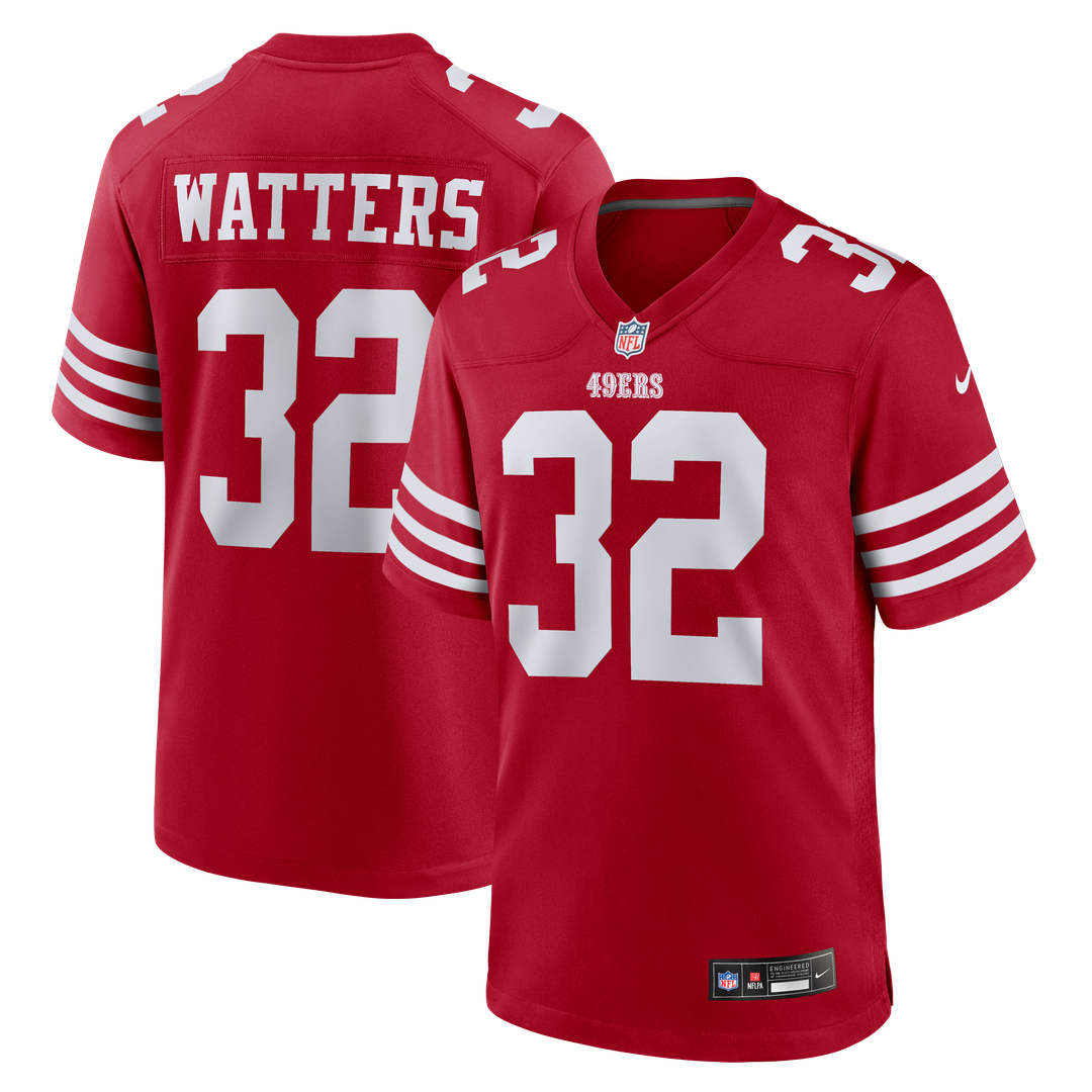 Ricky Watters San Francisco 49ers Retired Player Game Jersey - Scarlet