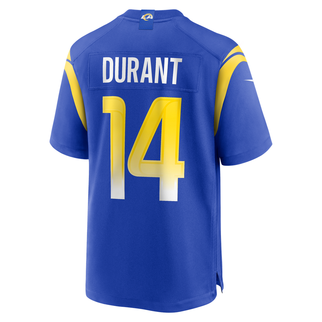 Cobie Durant Los Angeles Rams Game Player Jersey - Royal