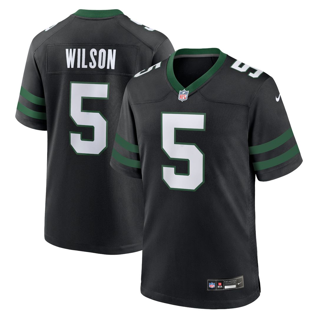 Garrett Wilson New York Jets Game Jersey - Legacy White