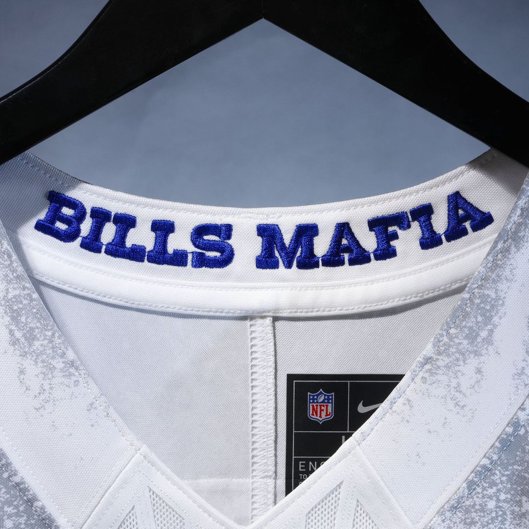 Josh Allen Buffalo Bills 2025 Rivalries Collection Stitched Limited Jersey - White