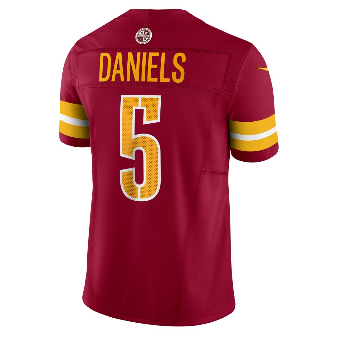 Jayden Daniels Washington Commanders Vapor F.U.S.E. Limited Jersey - Black