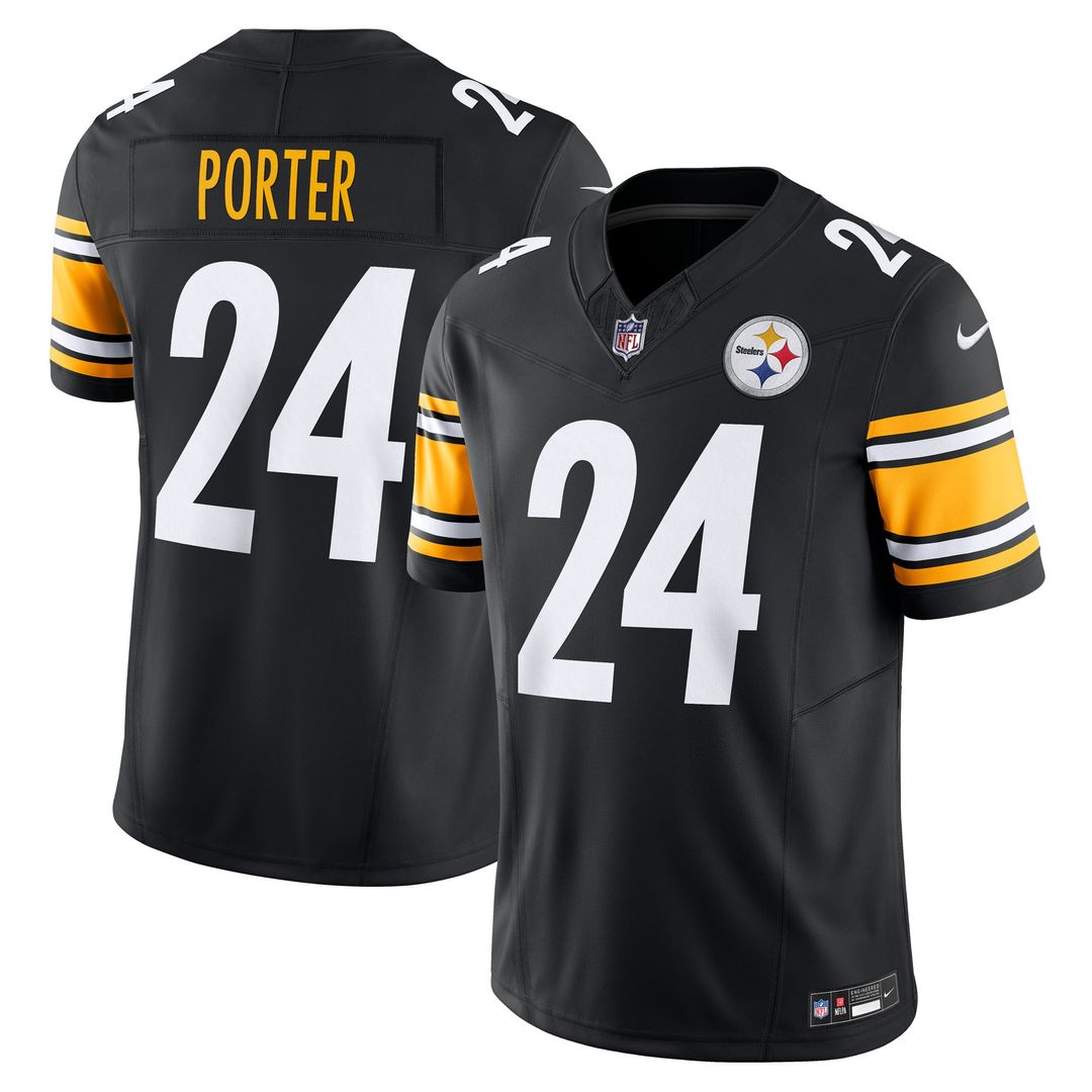 Joey Porter Jr. Pittsburgh Steelers Alternate 1933 Throwback Vapor F.U.S.E. Limited Jersey - Gold