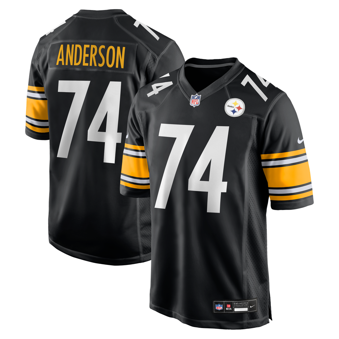Spencer Anderson Pittsburgh Steelers Game Jersey - Black