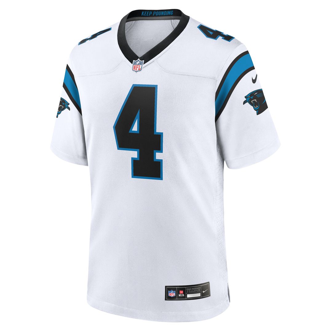 Tetairoa McMillan Carolina Panthers Team Game Jersey - Black