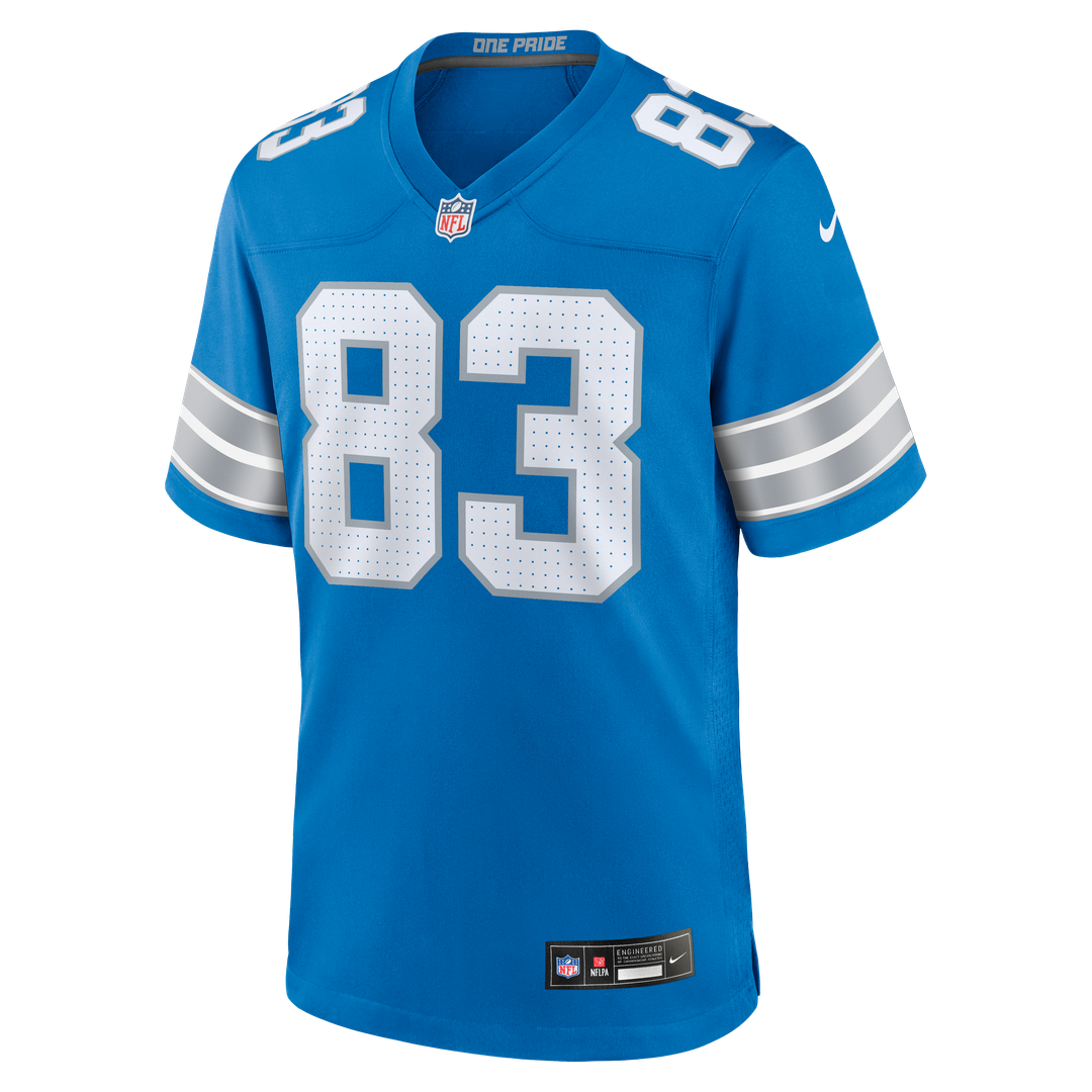 Tyler Conklin Detroit Lions Team Game Jersey - Blue