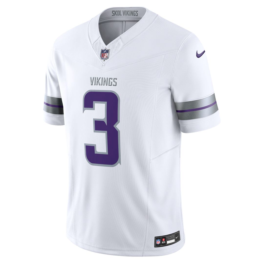 Addison Minnesota Vikings Alternate Vapor F.U.S.E. Limited Jersey - White