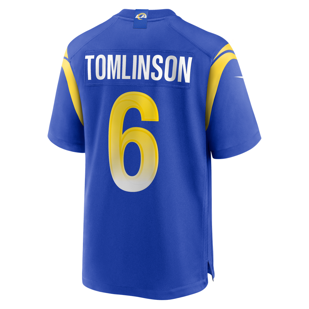 Tre'Vius Hodges-Tomlinson Los Angeles Rams Team Game Jersey - Royal
