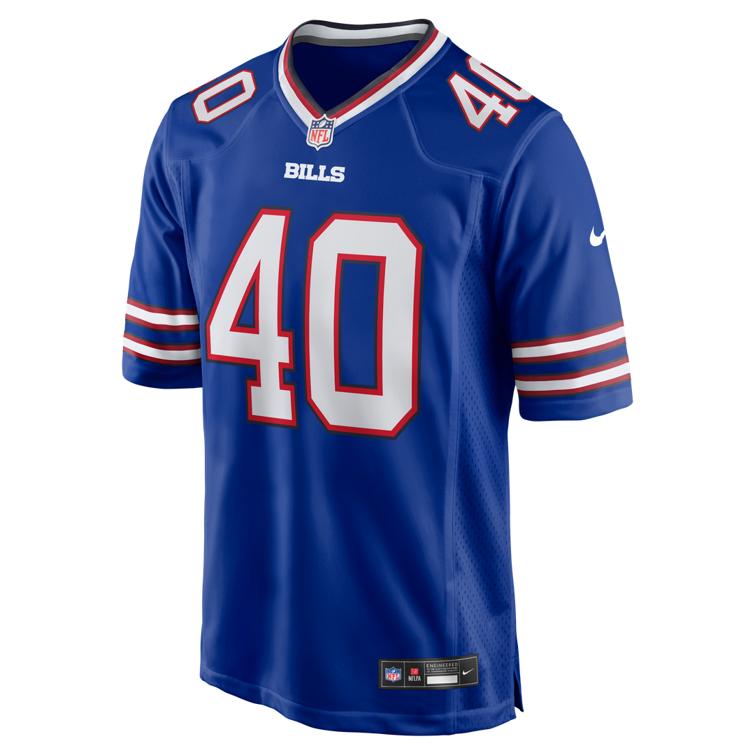 Matthew Wright Buffalo Bills Team Game Jersey - Royal
