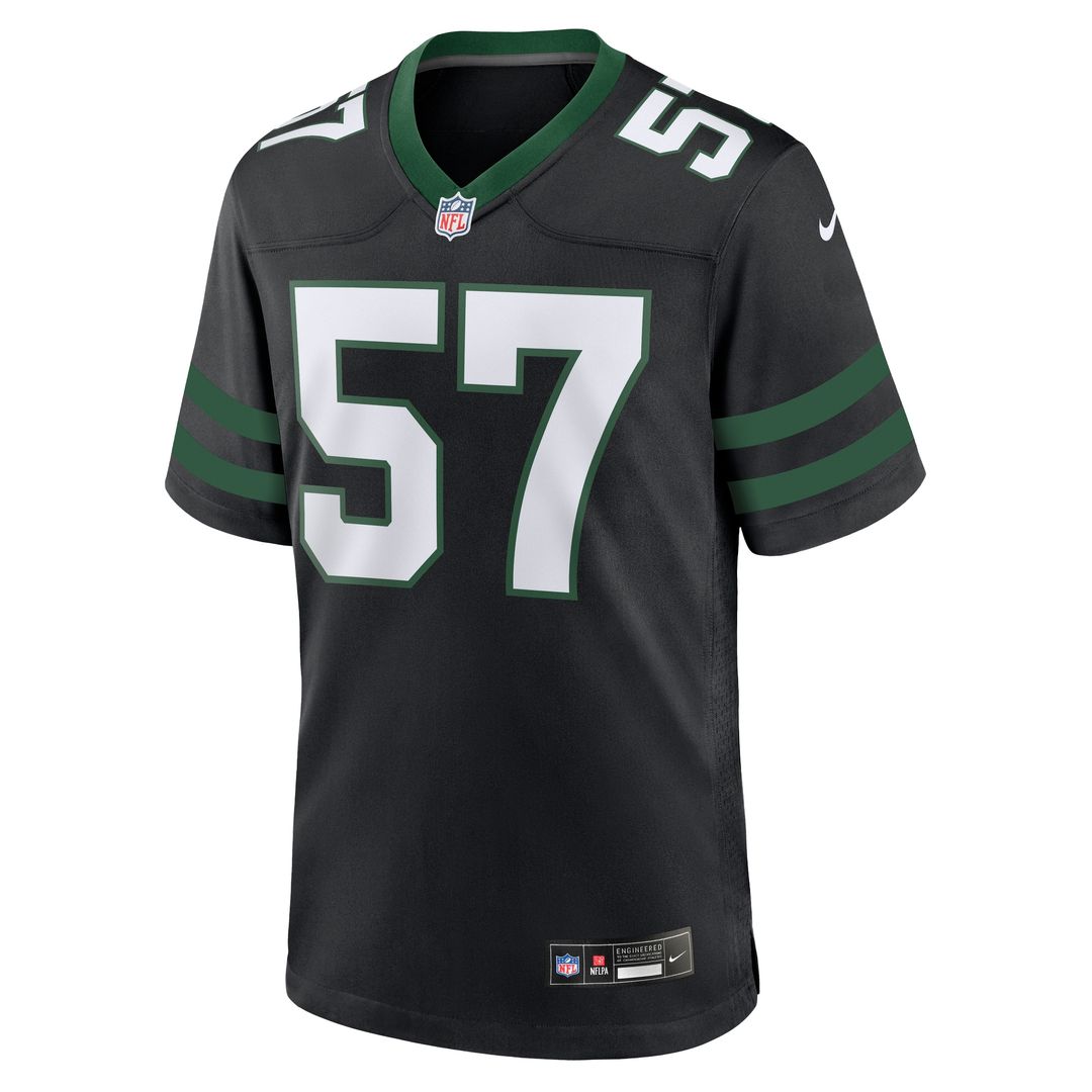C.J. Mosley New York Jets Alternate Game Jersey - Legacy Black