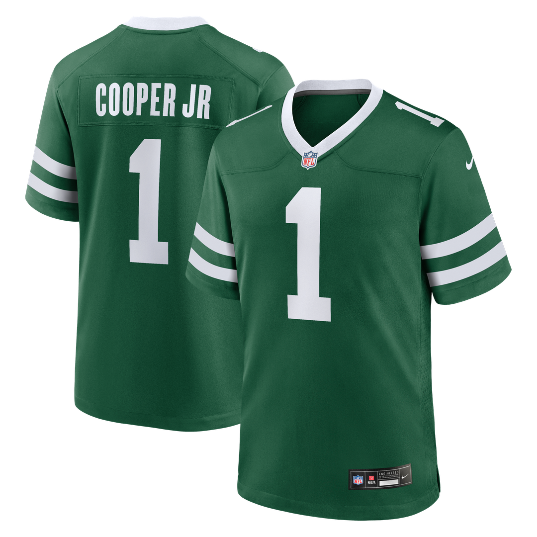 Omar Cooper Jr. New York Jets 2026 NFL Draft First Round Pick No. 30 Team Game Jersey - Legacy Green