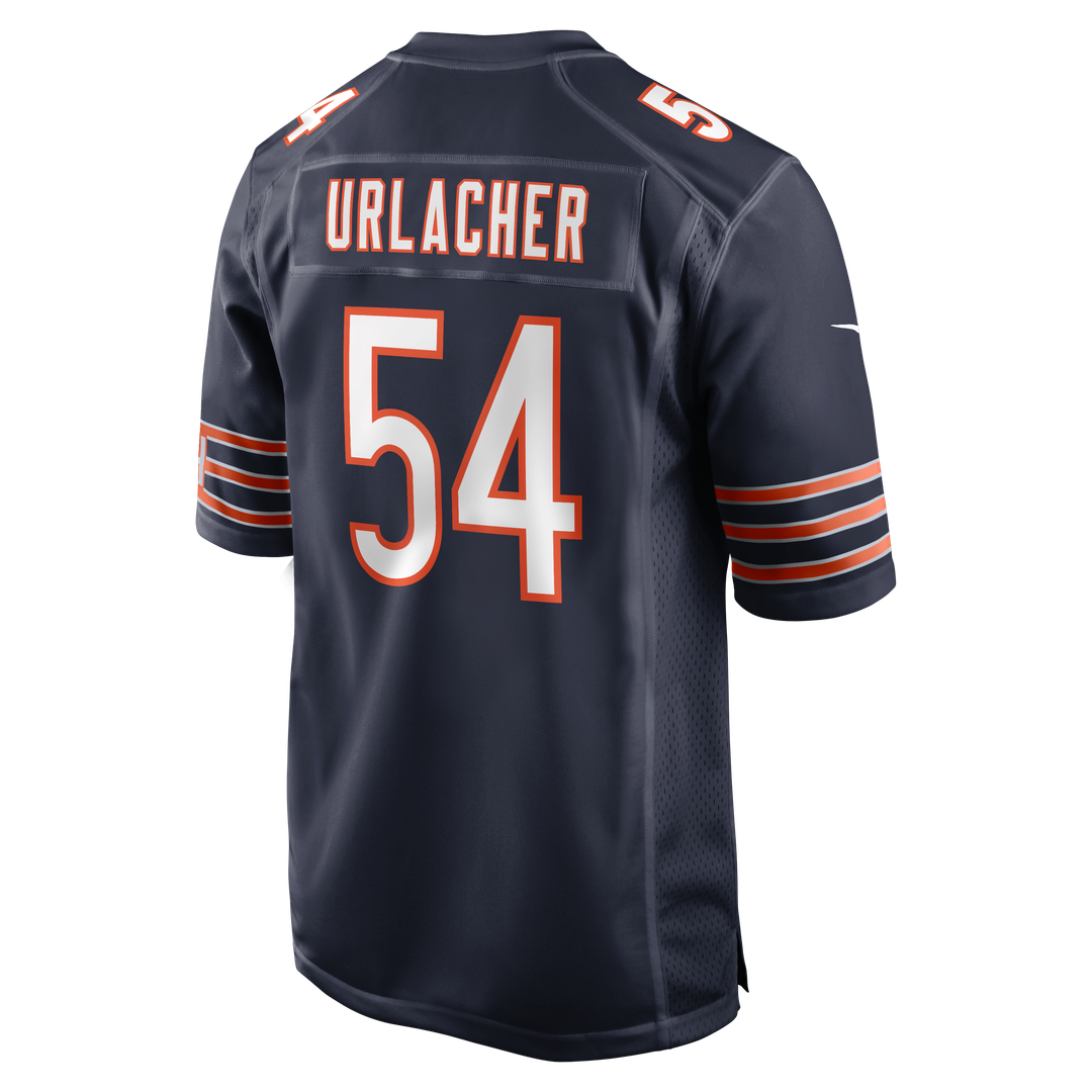 Brian Urlacher Chicago Bears Game Retired Player Jersey - Navy