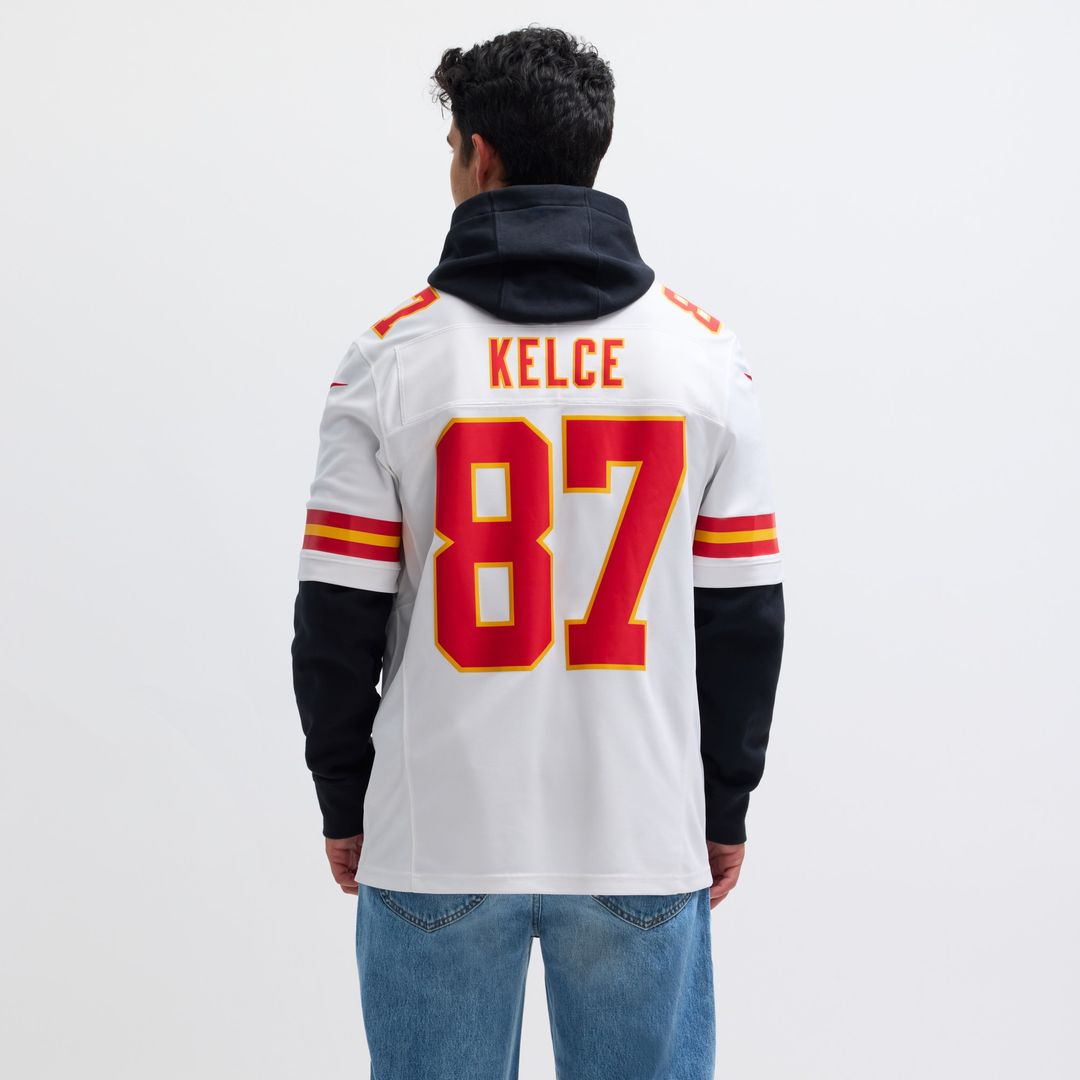 Travis Kelce Kansas City Chiefs Vapor F.U.S.E. Limited Jersey - White