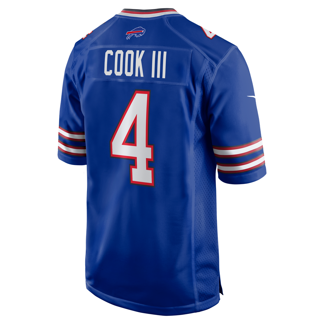 James Cook III Buffalo Bills Team Game Jersey - Royal