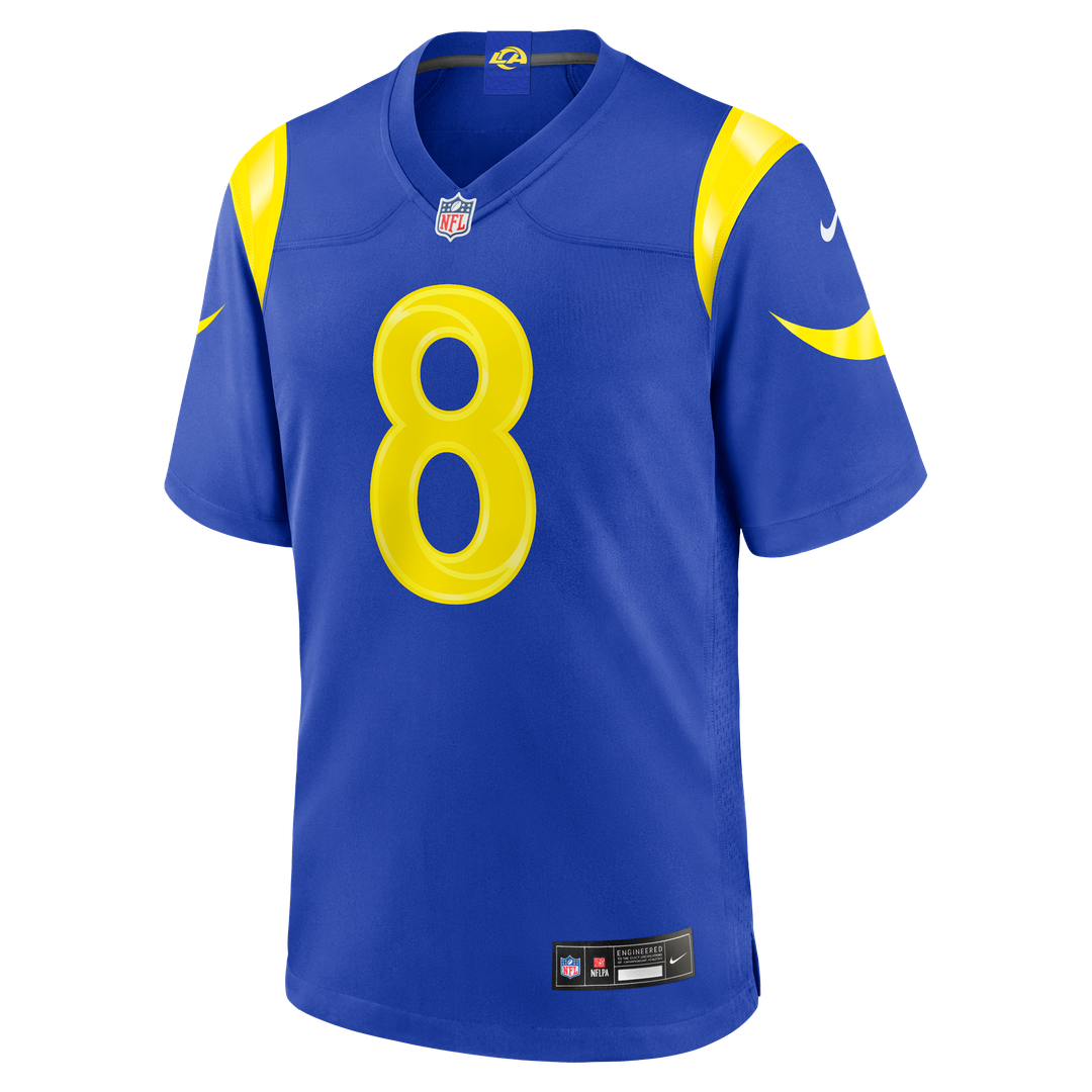 Jared Verse Los Angeles Rams Team Game Player Jersey - Royal