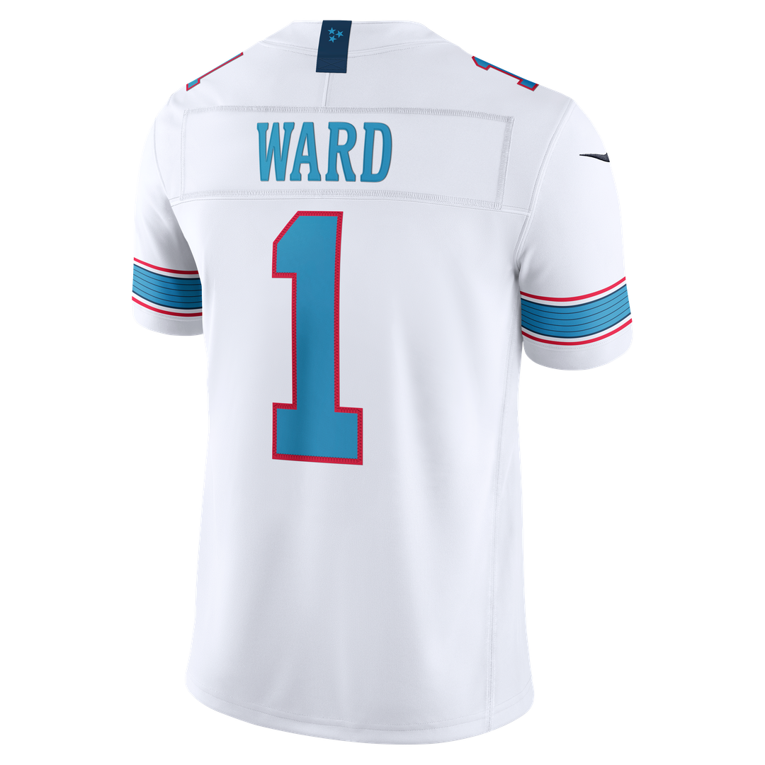 Cameron Ward Tennessee Titans Vapor F.U.S.E. Stitched Limited Jersey - White