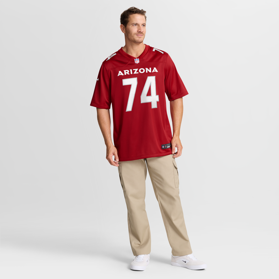 Isaiah Adams Arizona Cardinals Team Game Jersey - Cardinal