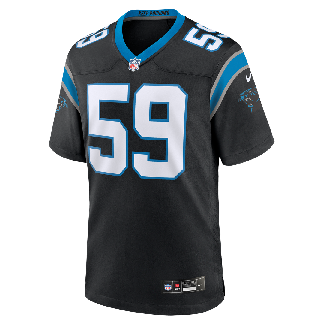 Luke Kuechly Carolina Panthers Team Game Jersey - Black