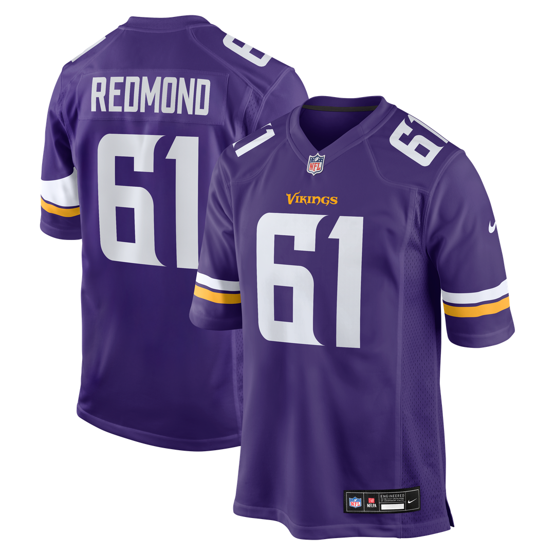 Jalen Redmond Minnesota Vikings Game Jersey - Purple