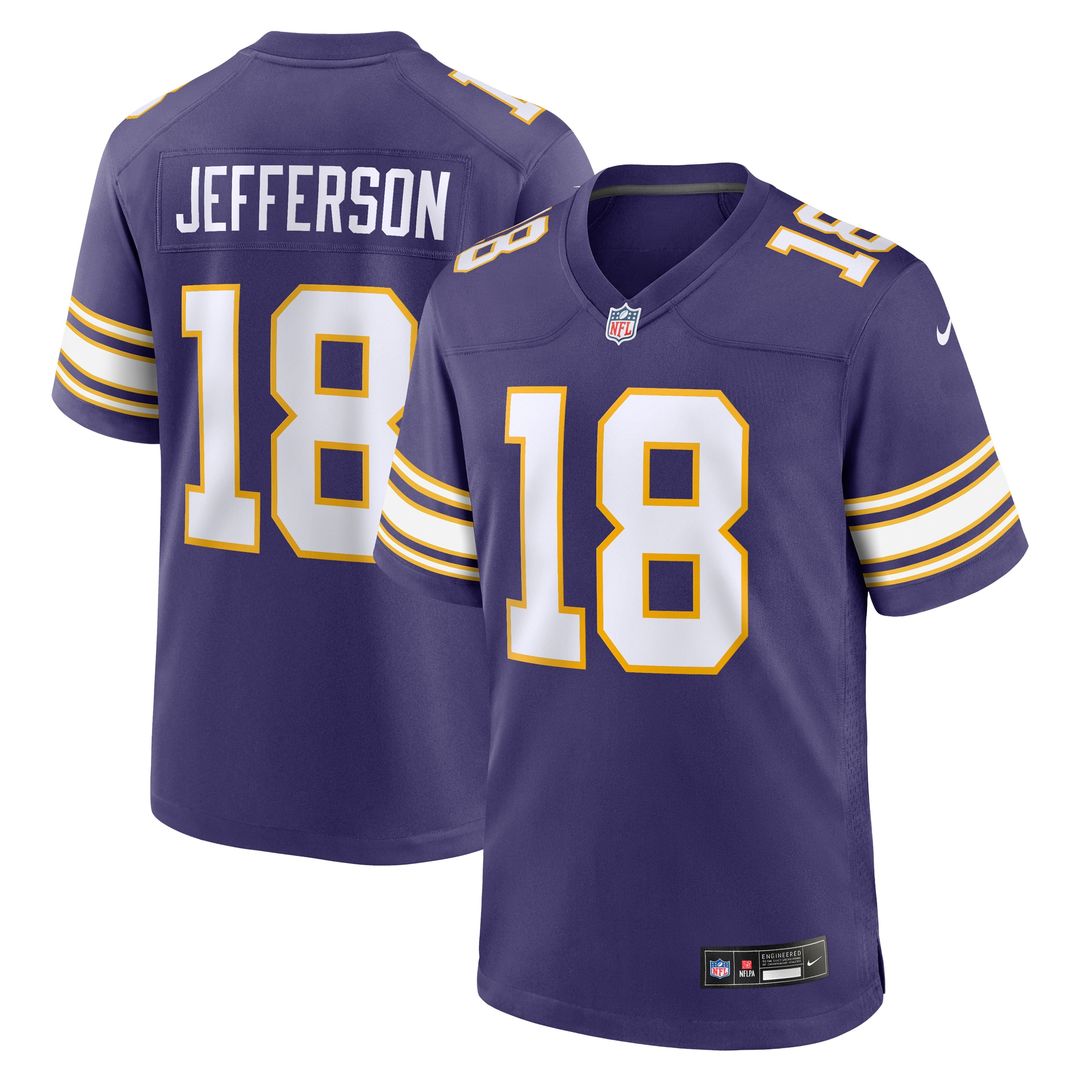 Justin Jefferson Minnesota Vikings Alternate Game Player Jersey - White