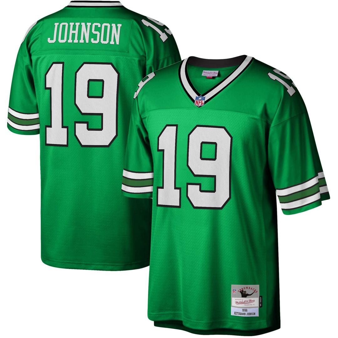 Keyshawn Johnson New York Jets Legacy Replica Jersey - Kelly Green