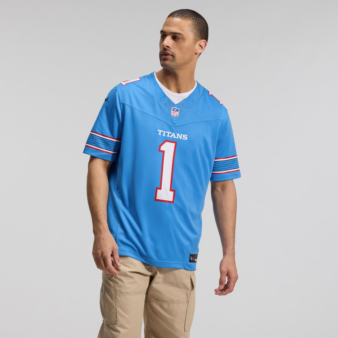 Cameron Ward Tennessee Titans Vapor F.U.S.E. Stitched Limited Jersey - White