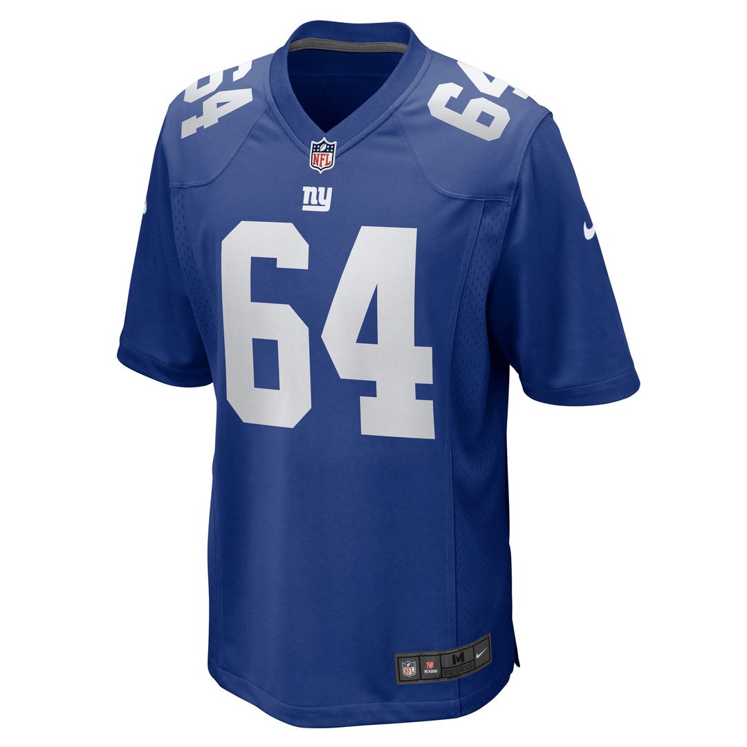 Aaron Stinnie New York Giants Team Game Jersey - Royal
