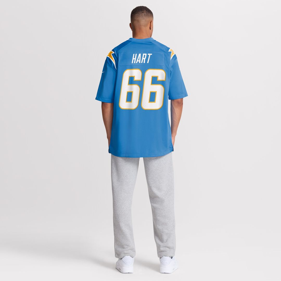 Bobby Hart Los Angeles Chargers Team Game Jersey - Powder Blue