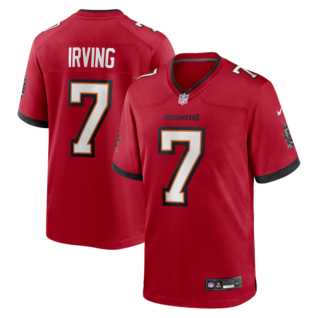 Bucky Irving Tampa Bay Buccaneers Game Jersey - Red