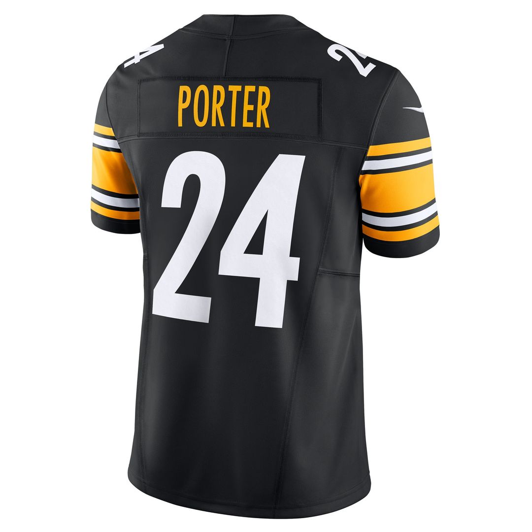 Joey Porter Jr. Pittsburgh Steelers Vapor F.U.S.E. Limited Jersey - Black