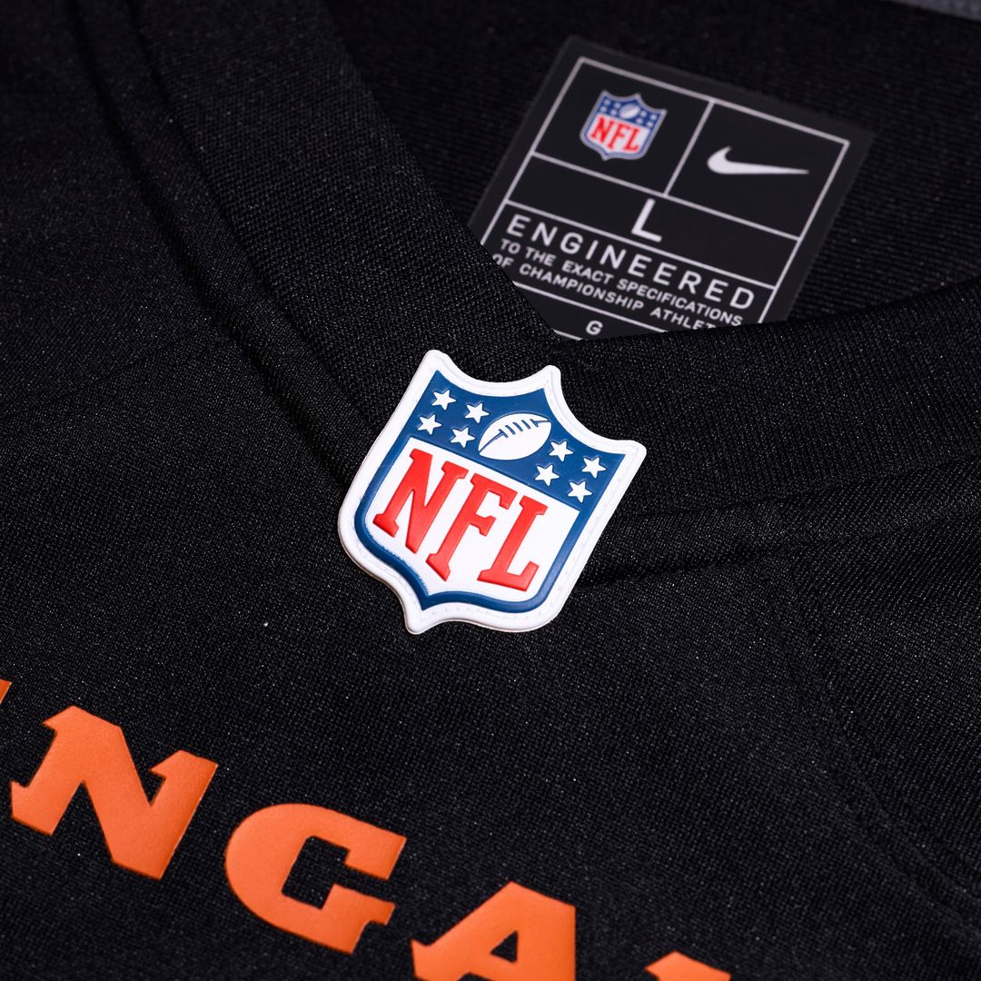 Kyle Dugger Cincinnati Bengals Team Game Jersey - Black