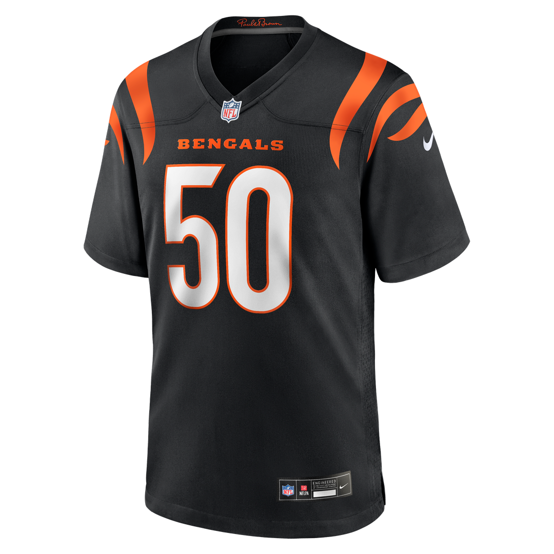 Shaka Heyward Cincinnati Bengals Team Game Jersey - Black