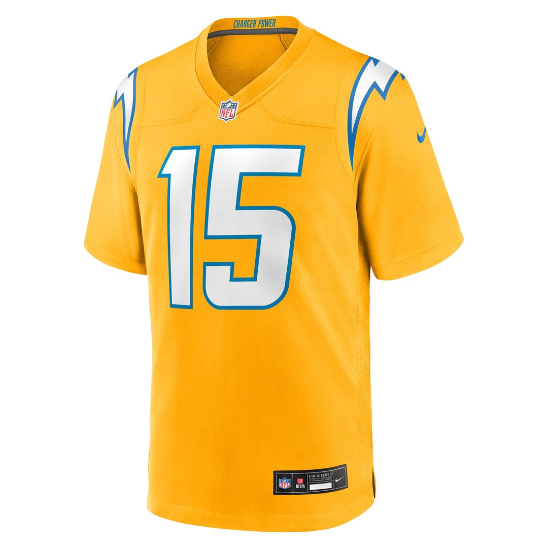 Ladd McConkey Los Angeles Chargers Alternate Super Chargers Game Player Jersey - Navy