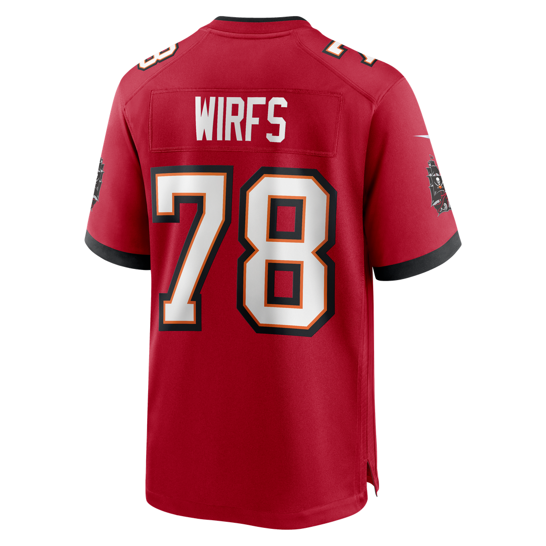 Tristan Wirfs Tampa Bay Buccaneers Alternate Game Jersey - Orange