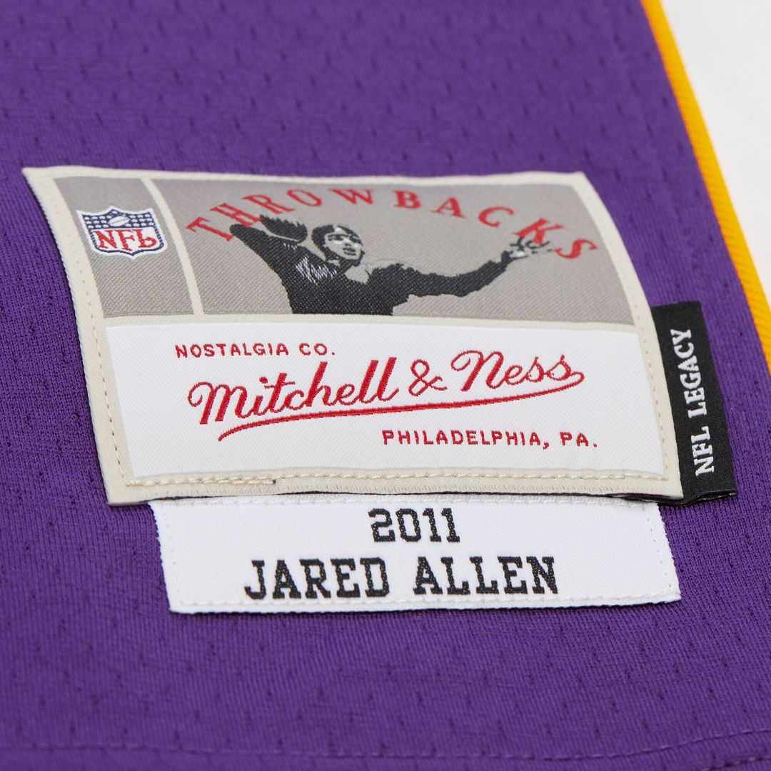 Jared Allen Minnesota Vikings 2011 Legacy Replica Jersey - Purple