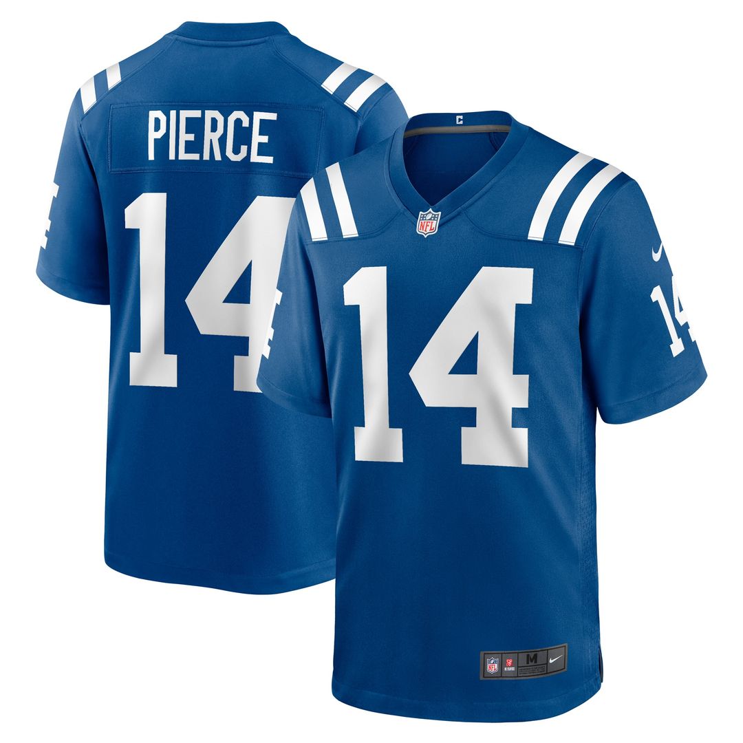 Alec Pierce Indianapolis Colts Alternate Game Jersey - Blue