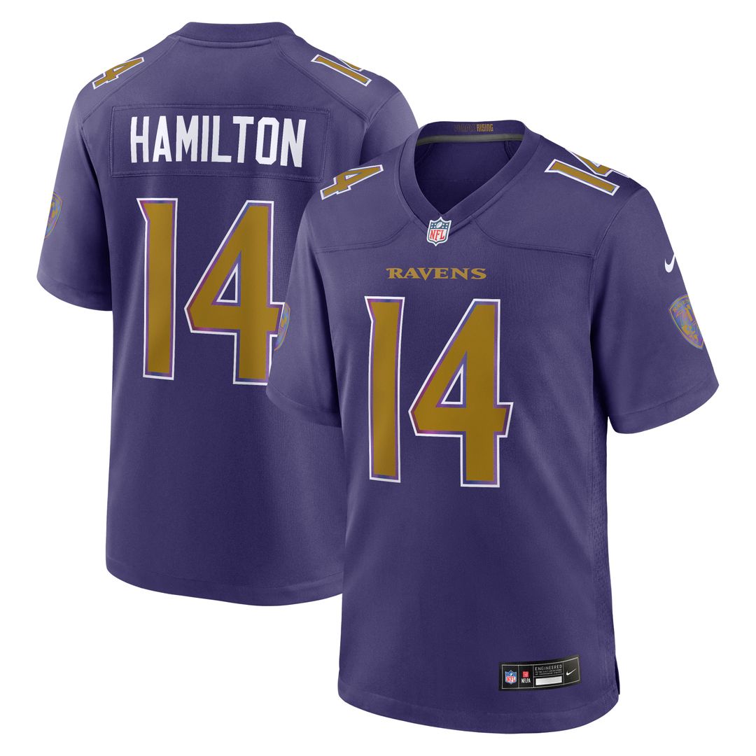 Kyle Hamilton Baltimore Ravens Game Jersey - White