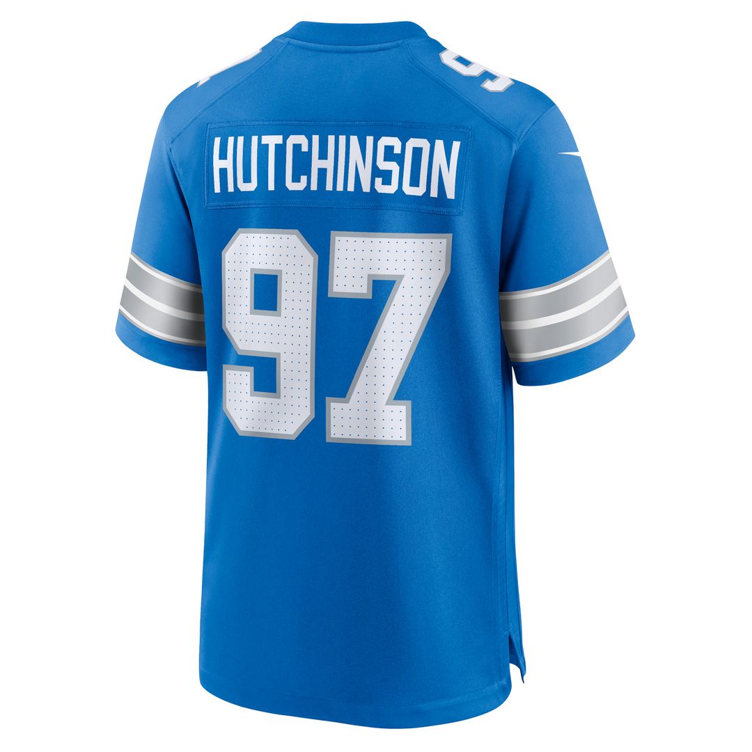 Aidan Hutchinson Detroit Lions Game Jersey - White