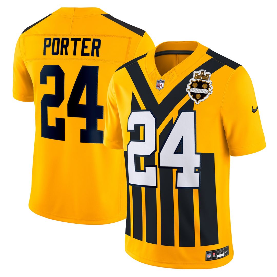 Joey Porter Jr. Pittsburgh Steelers Vapor F.U.S.E. Limited Jersey - Black