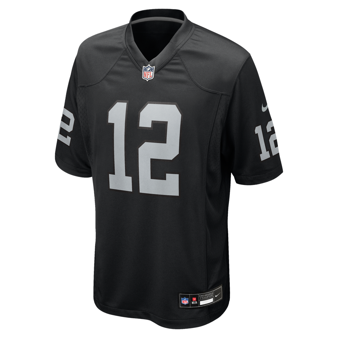 Aidan O'Connell Las Vegas Raiders Team Game Jersey - Black