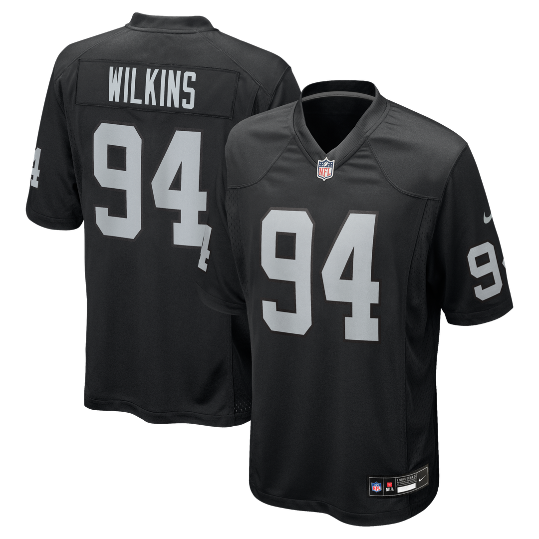 Christian Wilkins Las Vegas Raiders Team Game Jersey - Black