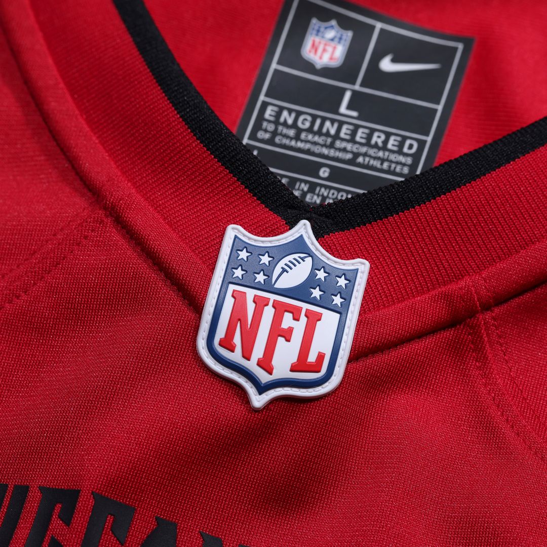 Owen Wright Tampa Bay Buccaneers Team Game Jersey - Red