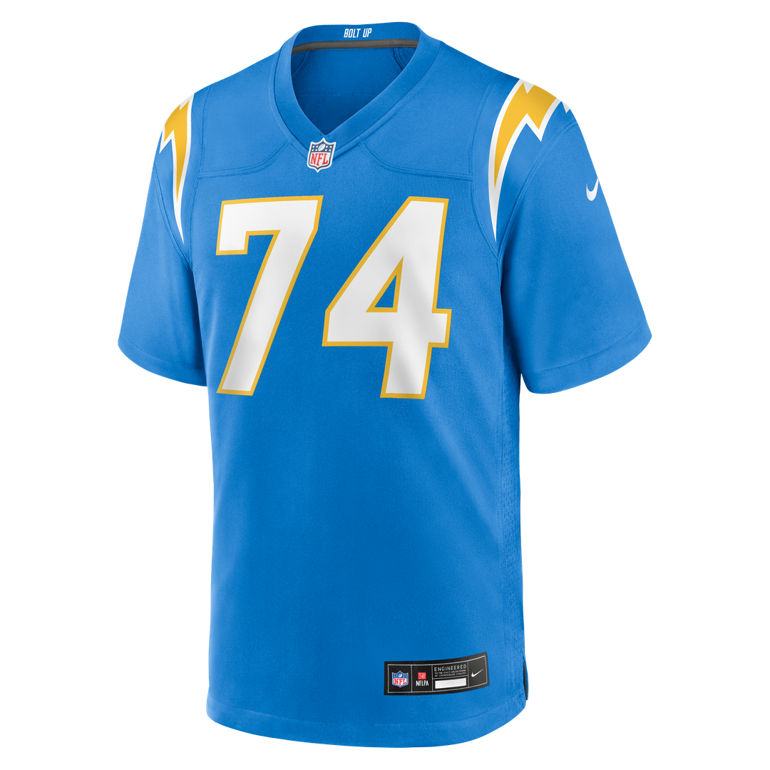 Matt Kaskey Los Angeles Chargers Team Game Jersey - Powder Blue