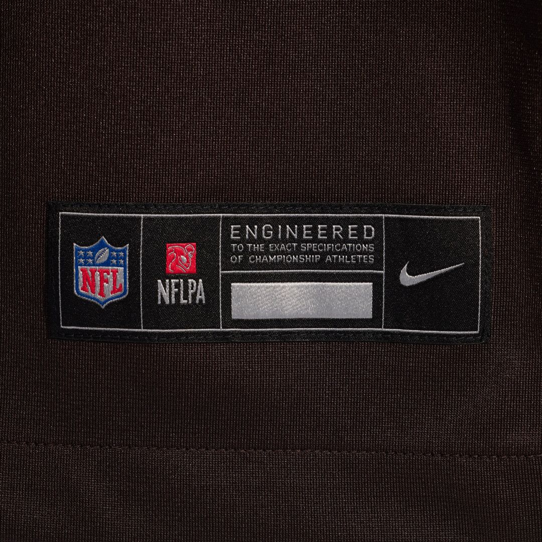Joe Royer Cleveland Browns Game Jersey - Brown