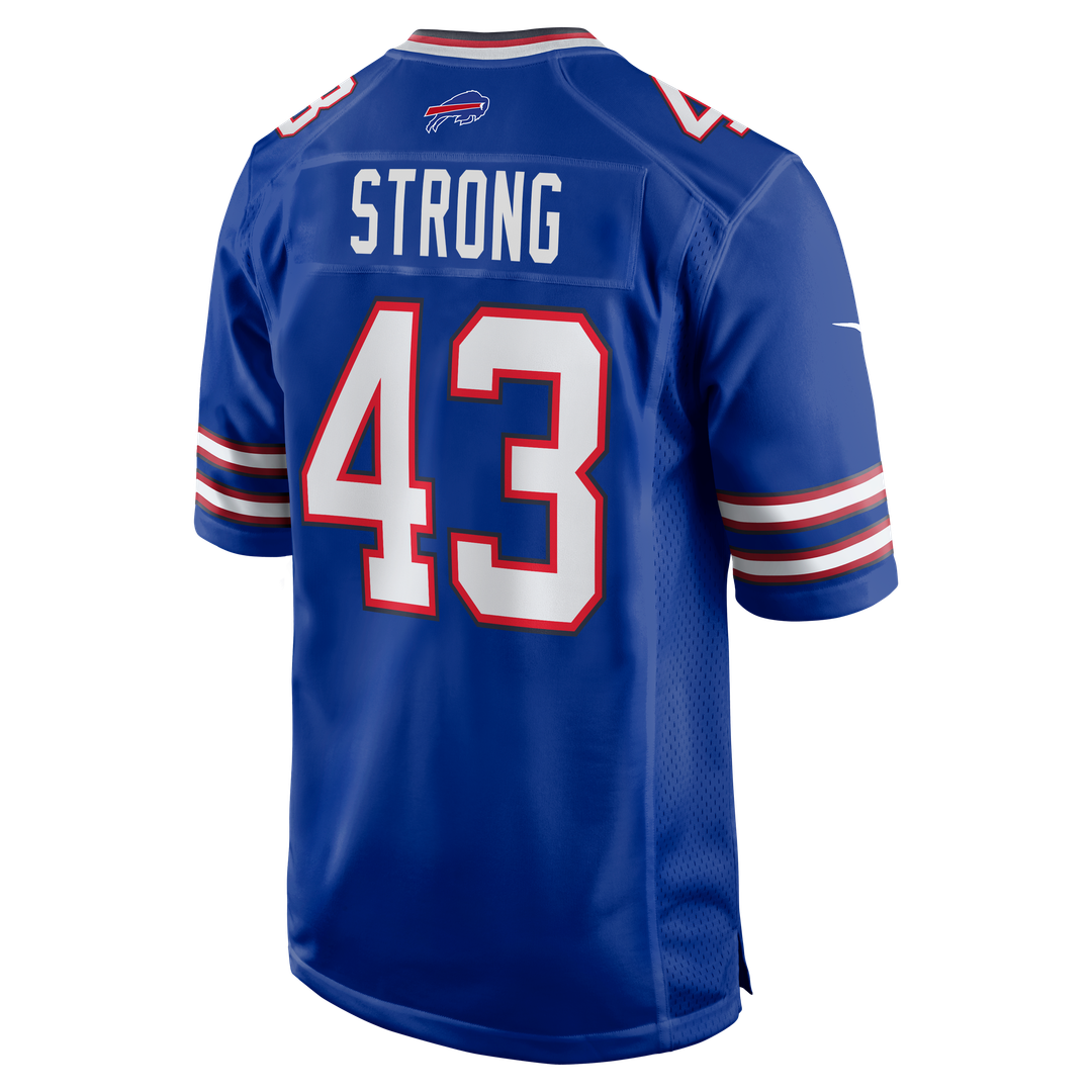 Dorian Strong Buffalo Bills Team Game Jersey - Royal