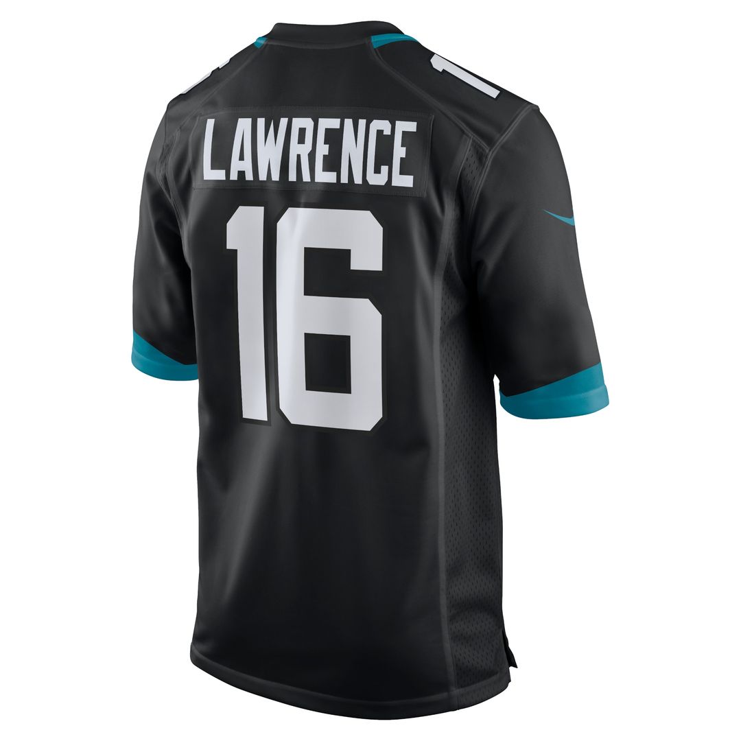 Trevor Lawrence Jacksonville Jaguars Alternate Game Jersey - Black